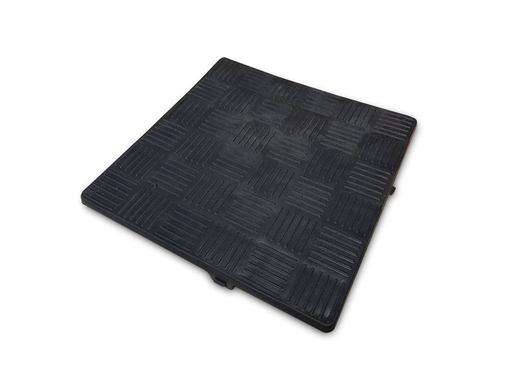 Anti-slip damper for end-plates mm 200x200 