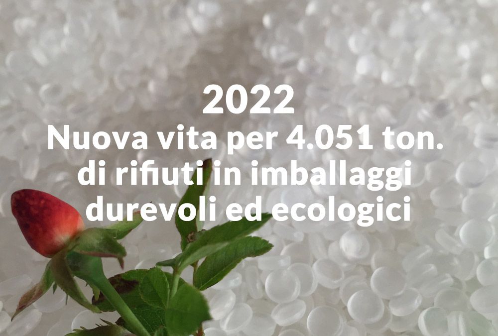 Nuova vita per 4051 ton. di rifiuti
